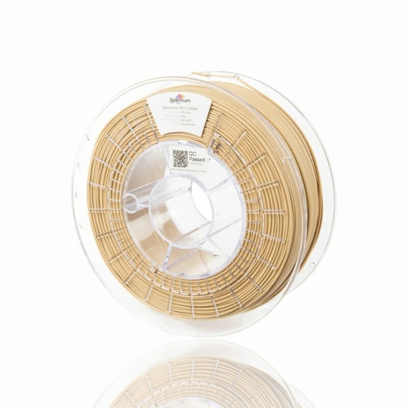 petg matt 2 evolt portugal espana filamento impressao 3d sand khaki