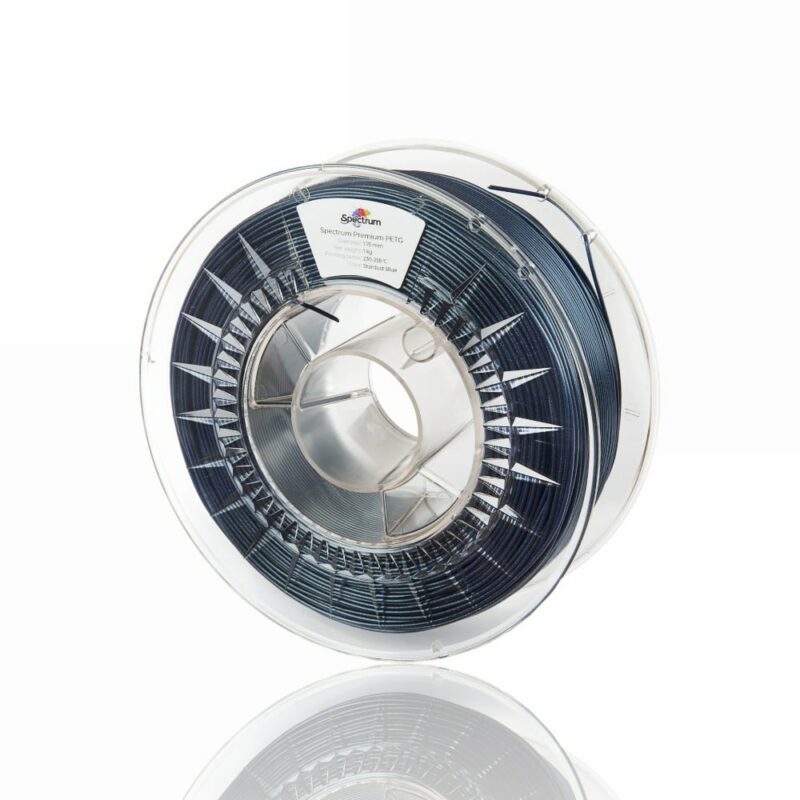 petg glitter stardust blue evolt portugal espana filamento impressao 3d