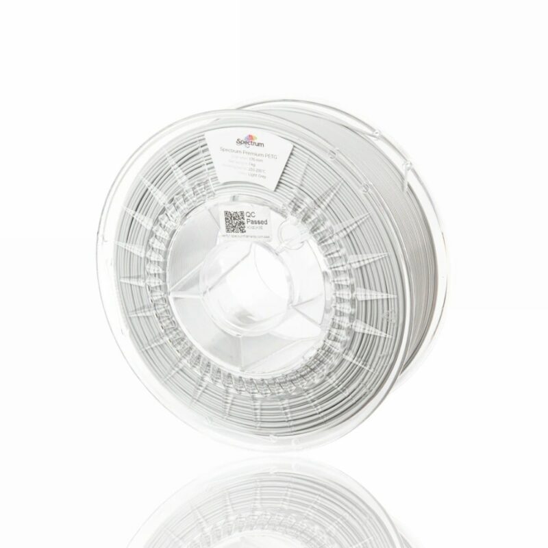petg premium evolt portugal espana filamento impressao 3d light grey