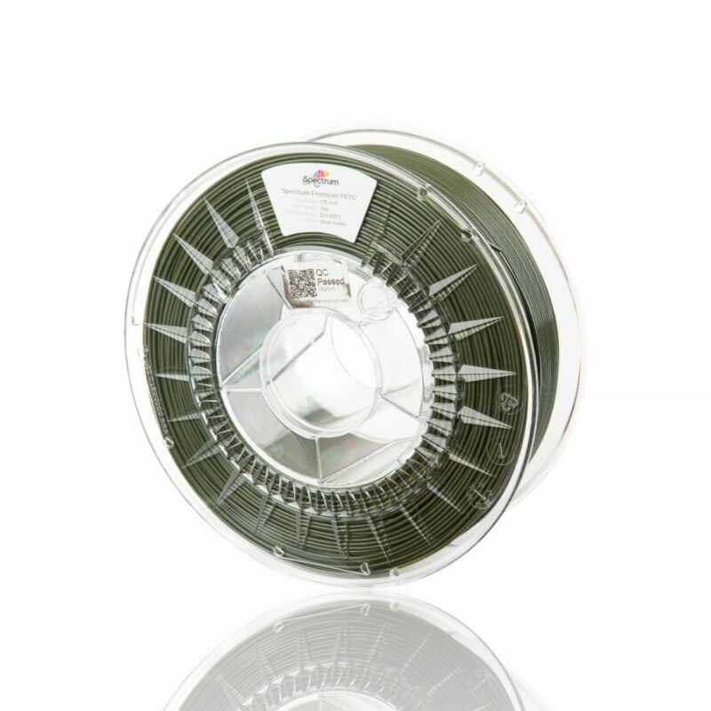 petg premium evolt portugal espana filamento impressao 3d olive green verde