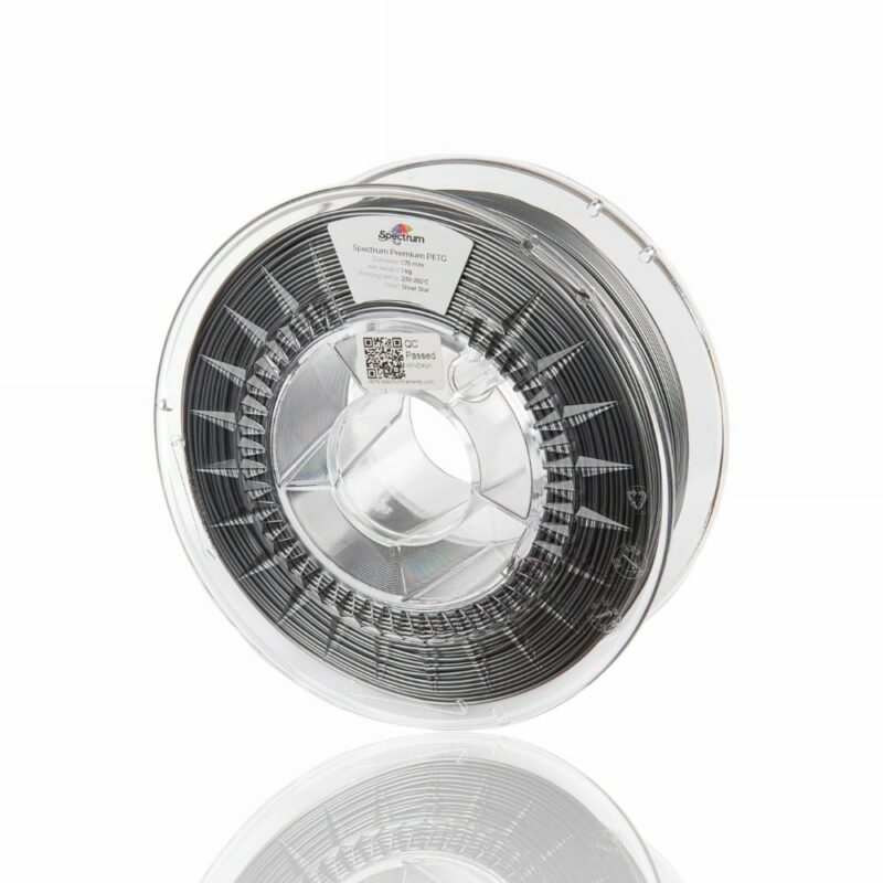 petg premium evolt portugal espana filamento impressao 3d silver star prata