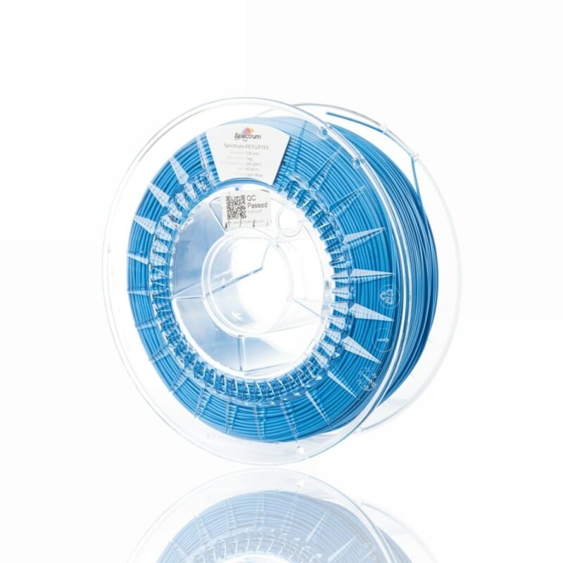 petg ptfe iron light blue spectrum evolt portugal espana filamento impressao 3d