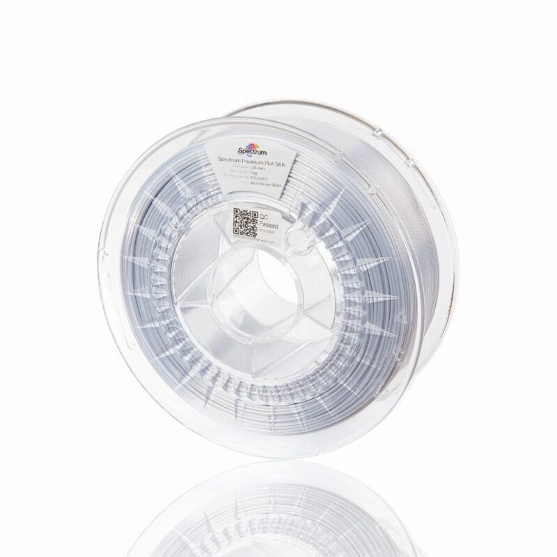 pla silk evolt portugal espana filamento impressao 3d aluminium silver