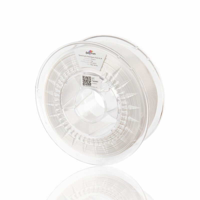 pla silk evolt portugal espana filamento impressao 3d branco pérola