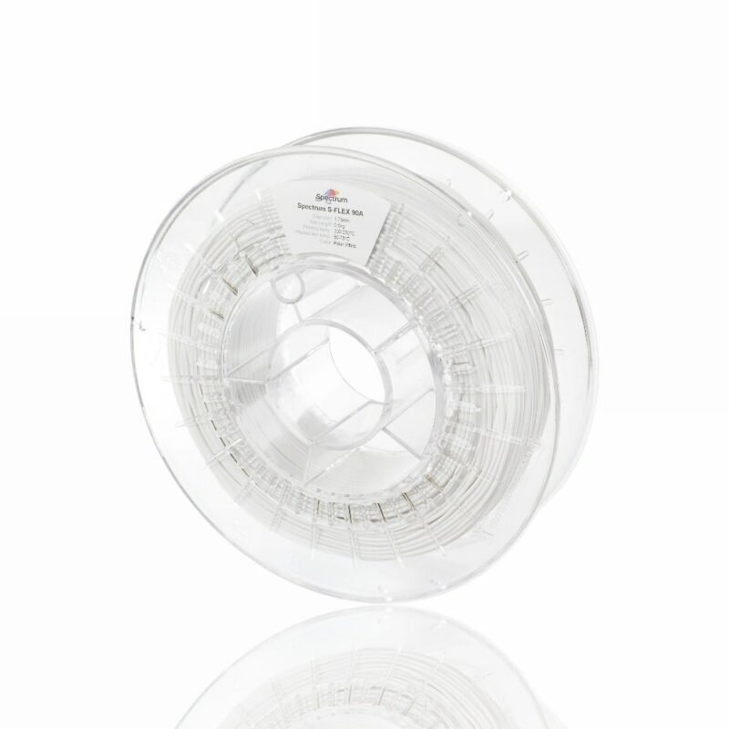 s flex 90a polar white scaled evolt portugal espana filamento impressao 3d