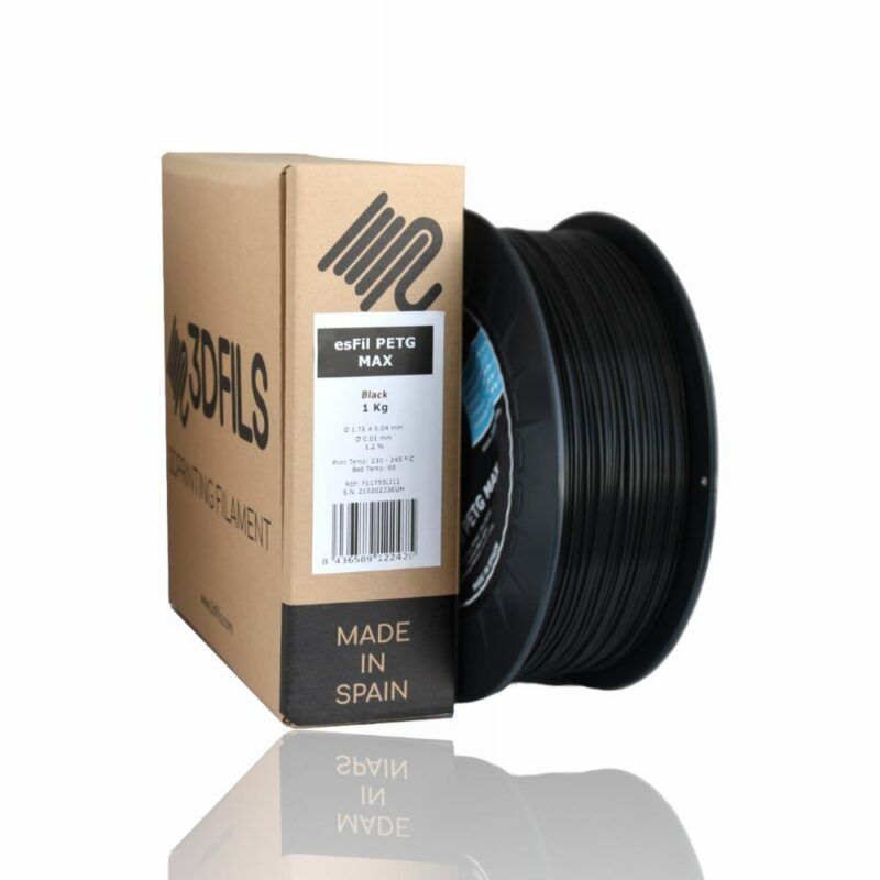 PETG BLACK Portugal Espana Evolt Impressao 3D