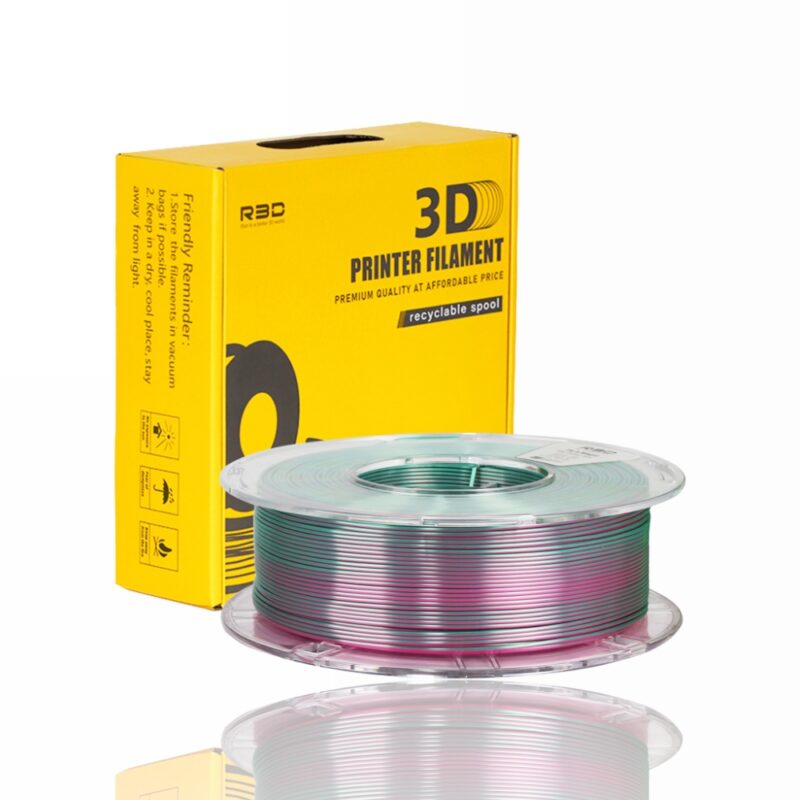 R3D Dual PLA evolt portugal espana filamento impressao 3d rose red jade