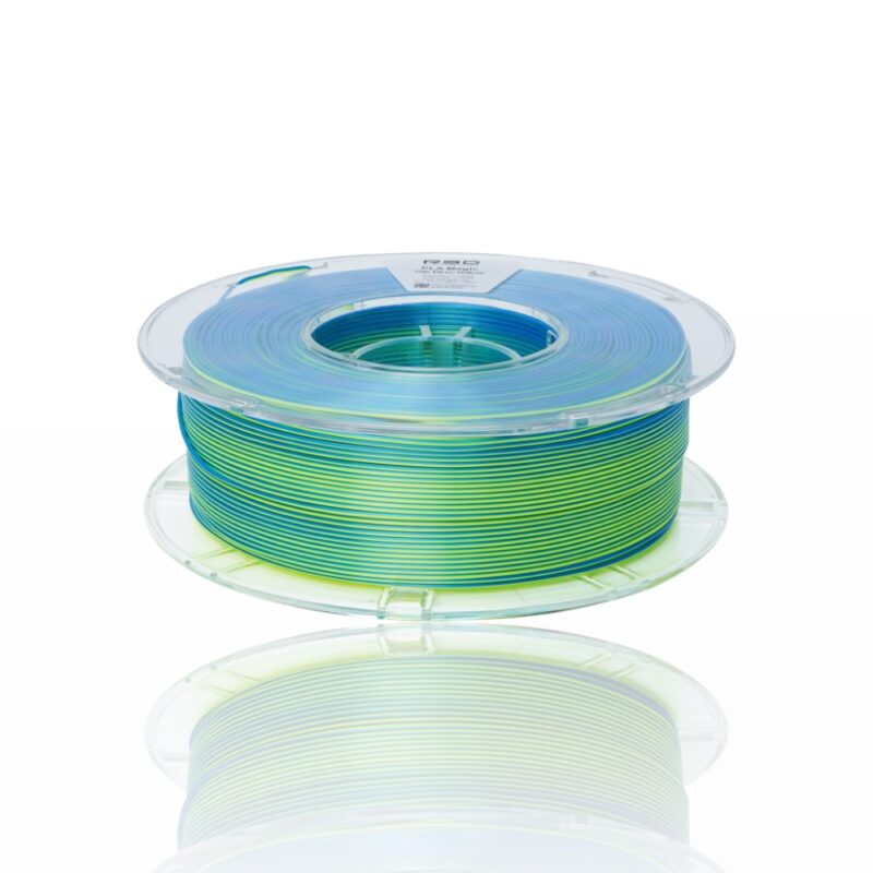 R3D Dual PLA evolt portugal espana filamento impressao 3d blue yellow