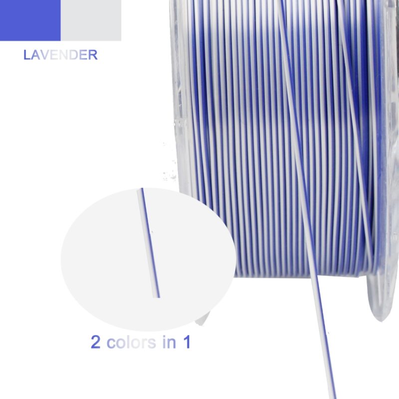 R3D Dual PLA evolt portugal espana filamento impressao 3d Lavender
