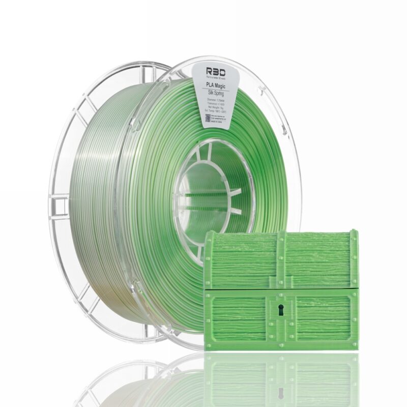 R3D Dual PLA evolt portugal espana filamento impressao 3d spring