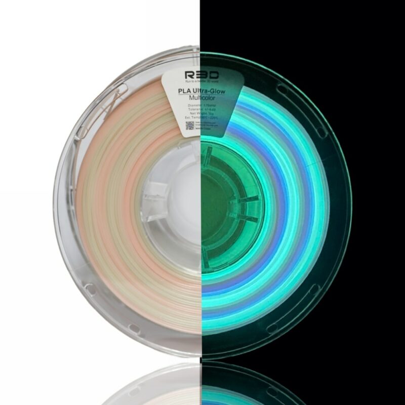 R3D ultra Glow evolt portugal espana filamento impressao 3d multicolor