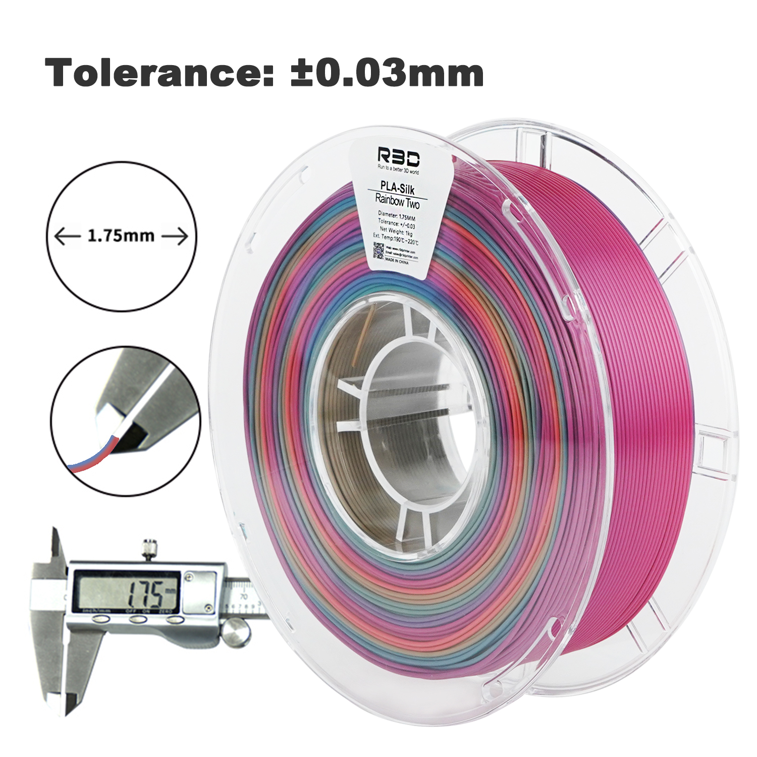 Rainbow Two evolt impress&atilde;o 3D