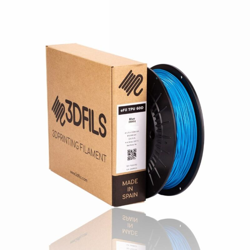 TPU60 BLUE Portugal Espana Evolt Impressao 3D