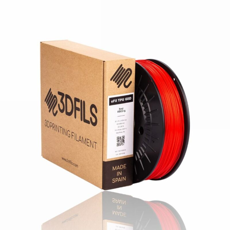 TPU60 RED Portugal Espana Evolt Impressao 3D