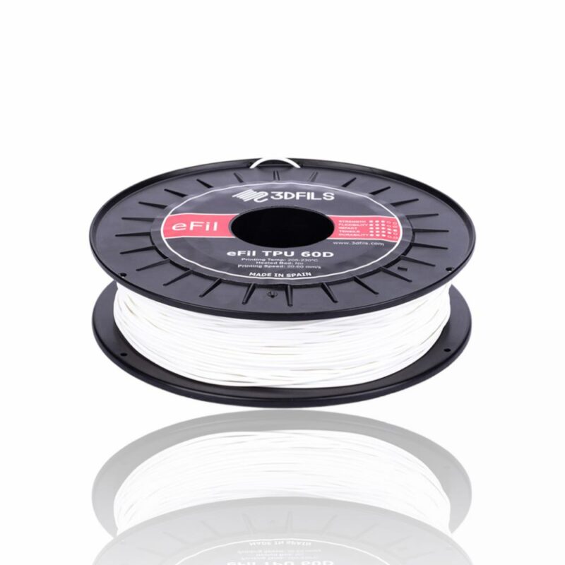 TPU60 WHITE Portugal Espana Evolt Impressao 3D