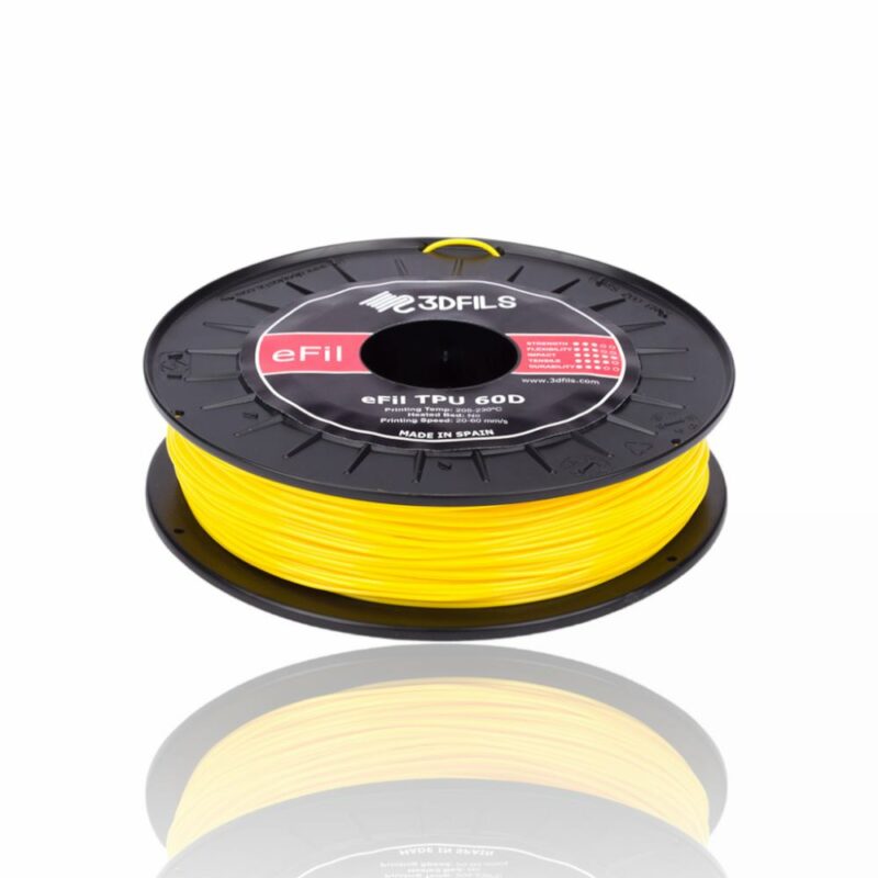 TPU60 YELLOW Portugal Espana Evolt Impressao 3D