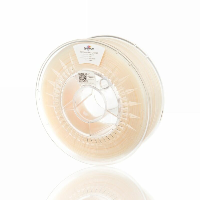 petg fx 120 clear 2 evolt portugal espana filamento impressao 3d