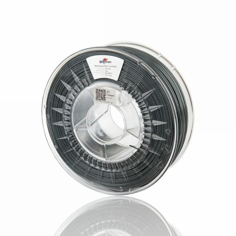 petg ht100 2 evolt portugal espana filamento impressao 3d iron grey