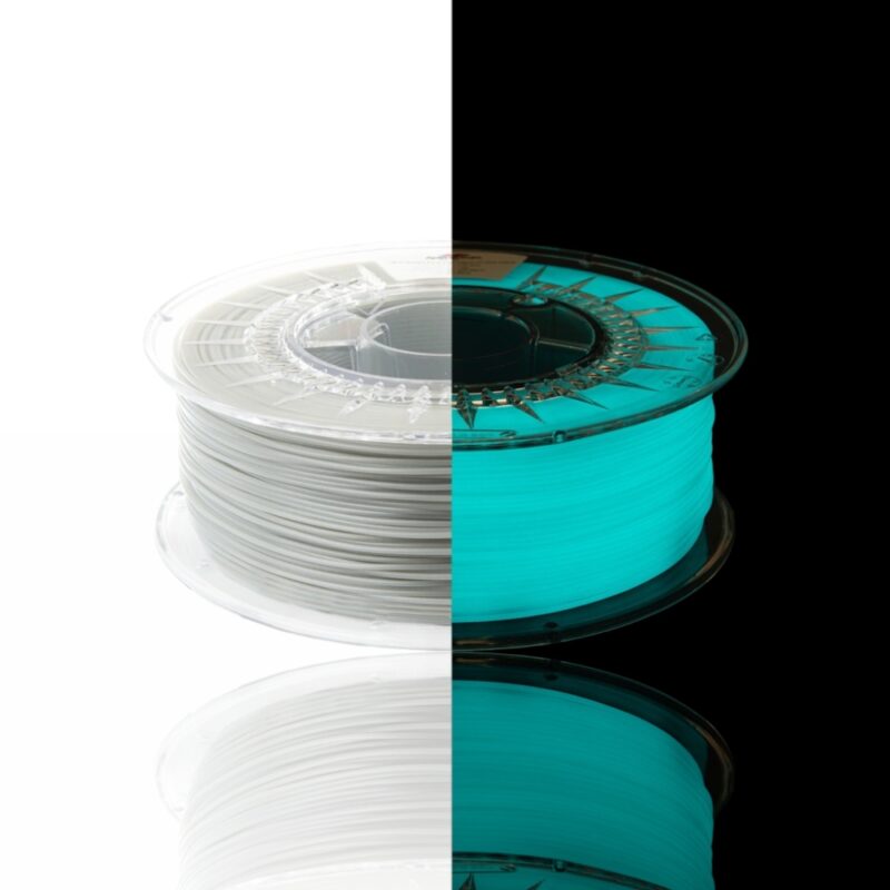 pla glow in the dark bue 1 evolt portugal espana filamento impressao 3d