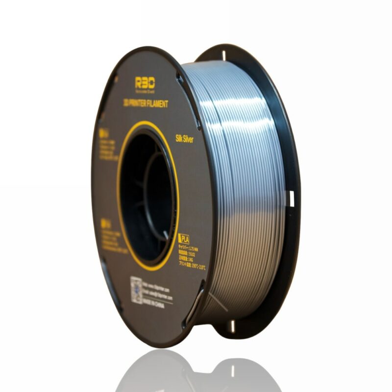 r3d pla silk evolt portugal espana filamento impressao 3d silver