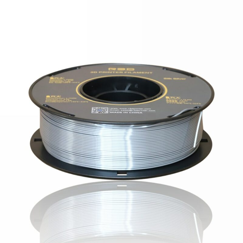 r3d pla silk evolt portugal espana filamento impressao 3d silver