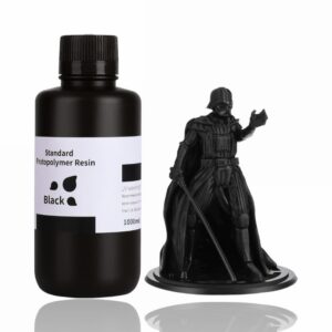 1000g Resina Impressão 3D Standard LCD UV Black – Elegoo Mars
