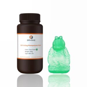500g Resina Impressão 3D ABS-Like Clear Green – ERYONE