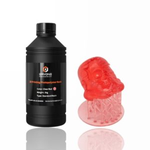 1000g Resina Impressão 3D Standard Clear Red – ERYONE