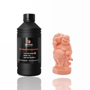 1000g Resina Impressão 3D Standard Red Wax (Red Orange) – ERYONE