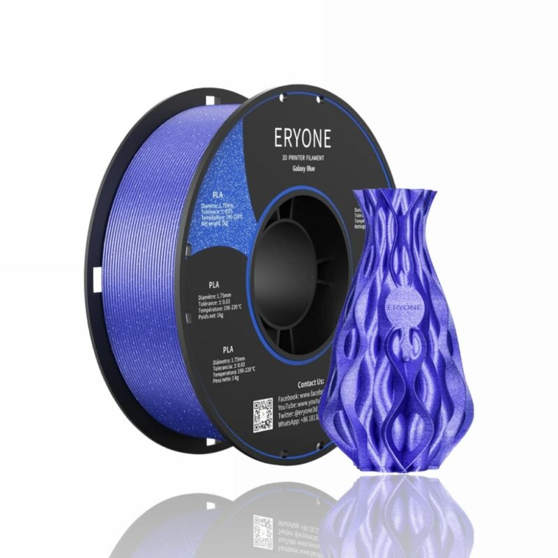 pla galaxy eryone evolt portugal espana filamento impressao 3d blue