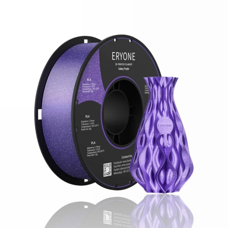 pla galaxy eryone evolt portugal espana filamento impressao 3d purple