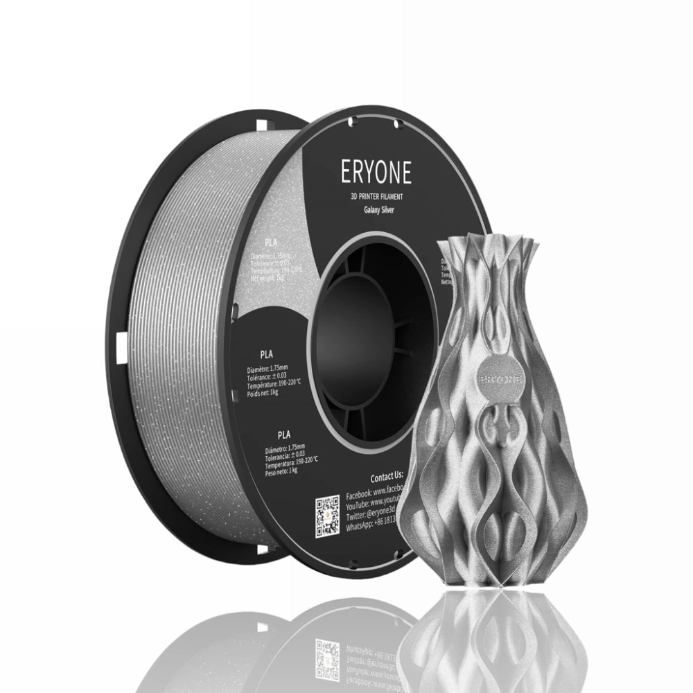 PLA Galaxy 1kg Silver – ERYONE