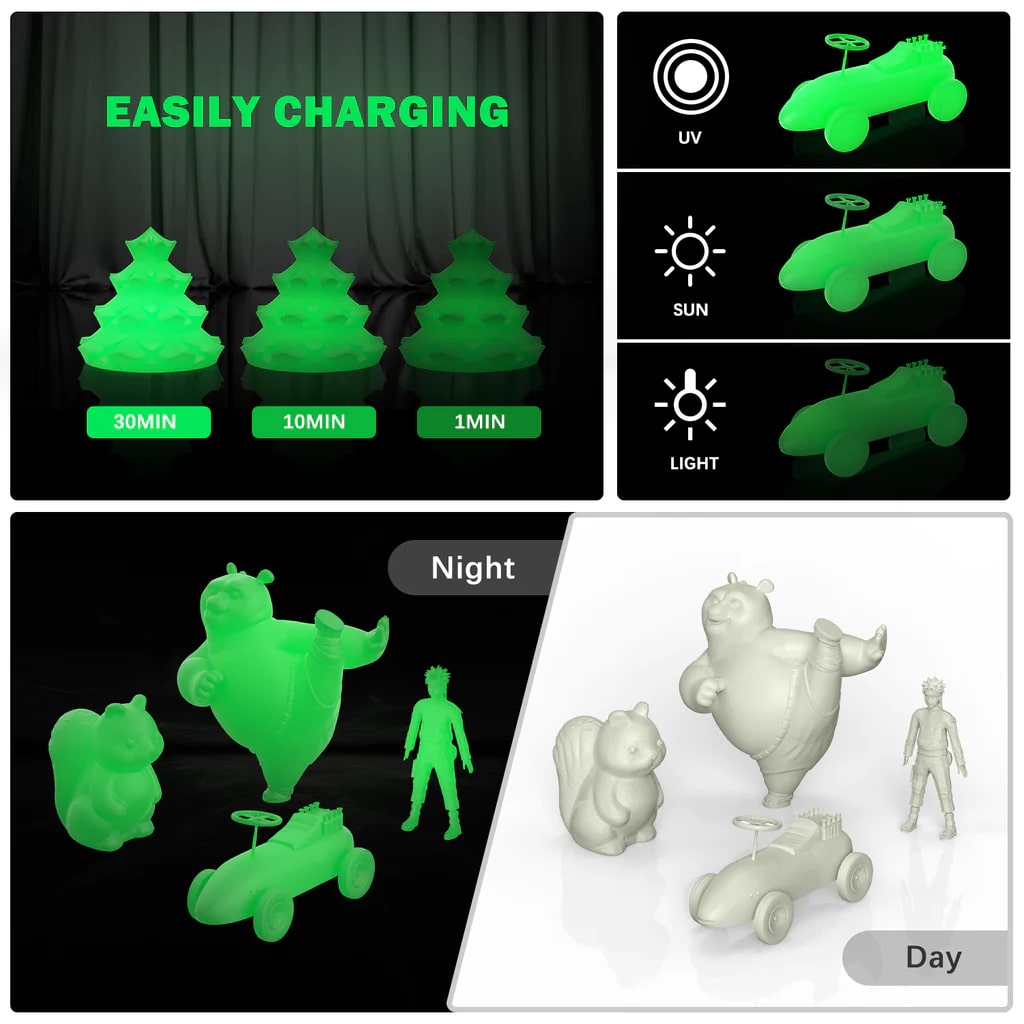 pla glow in the dark eryone evolt