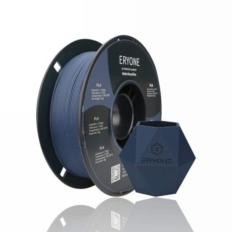 pla matte eryone evolt portugal espana filamento impressao 3d NAVY BLUE AZUL MARINHO