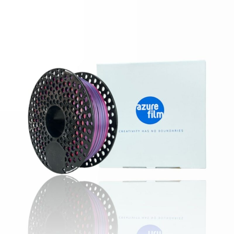 pla silk rainbow azurefilm evolt portugal espana filamento impressao 3d
