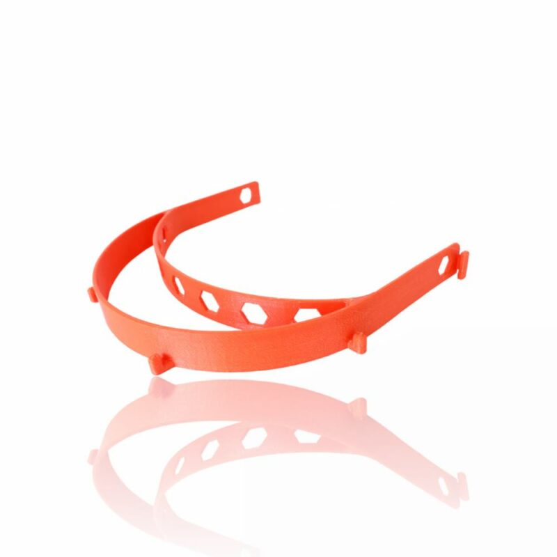 PETG Orange Protection Shield Portugal Espana Evolt Impressao 3D