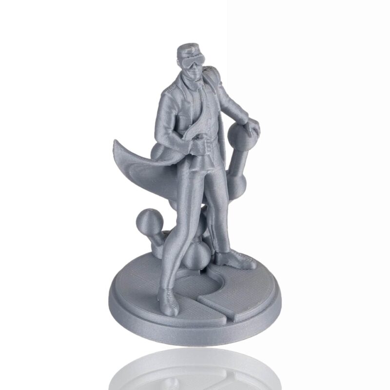 PolyLite PLAPro 1kg Metallic silver evolt portugal espana filamento impressao 3d