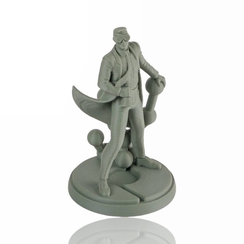 PolyLite PLA 1kg Muted green evolt portugal espana filamento impressao 3d