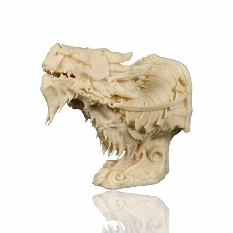 Prusament Resin BioBased60 Ivory White 1kg Portugal Espana Evolt Impressao 3D