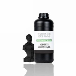 Prusament Resin 1kg BioBased60 Obsidian Black – Prusa Original
