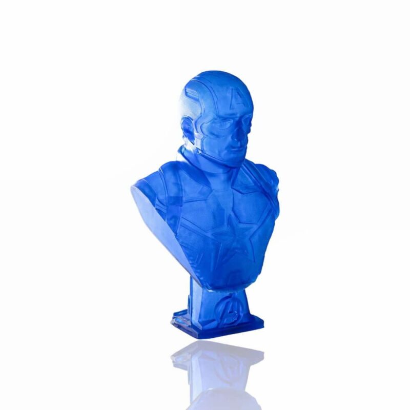 Prusament Resin BioBased60 Sapphire Blue 1kg Portugal Espana Evolt Impressao 3D