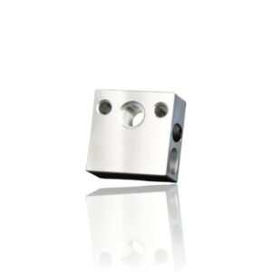 Heat Block Brass de Alumínio de alta temperatura 300ºC para CR10 Ender 3 20X20X10mm  ( Heatblock bloco de aquecimento ) – AIMSOAR