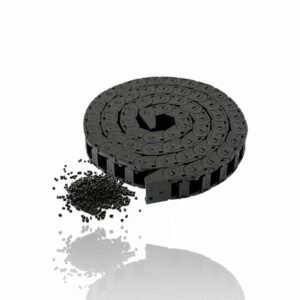 1m Calha Correia lagarta Voron para cabos com abertura 10x15mm (drag chain) – AIMSOAR