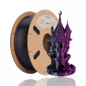 PLA Silk Dual-Color 1kg (Black & Rose) – ERYONE