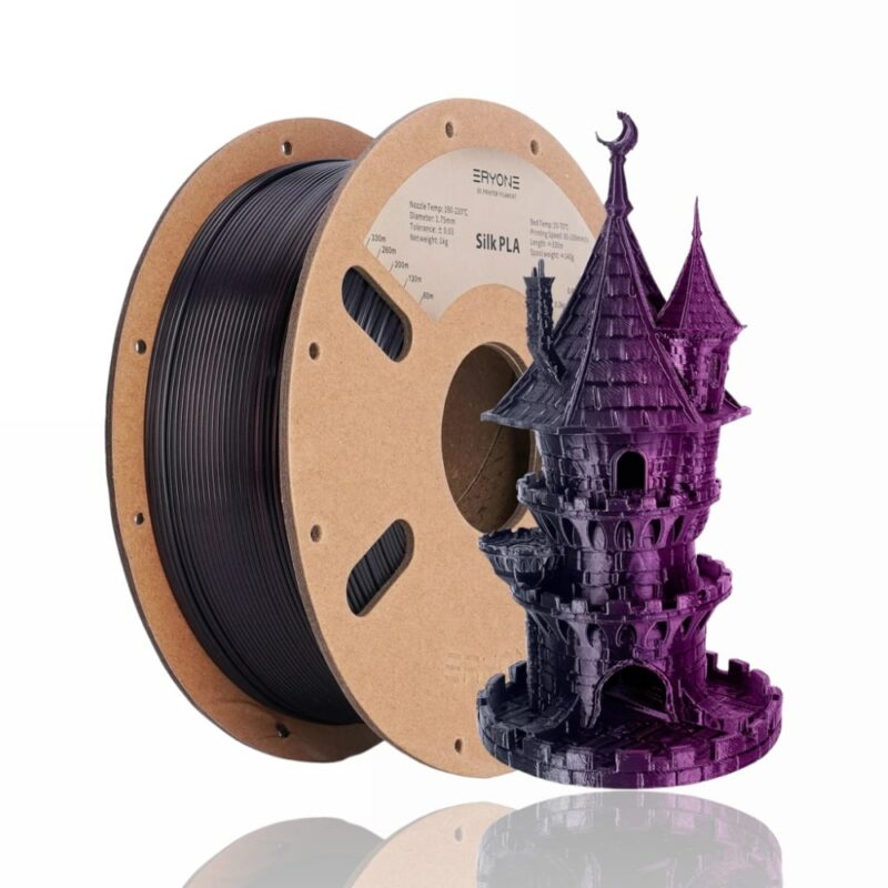 pla dual color black rose evolt portugal espana filamento impressao 3d