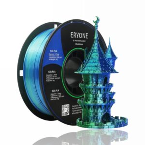 PLA Silk Dual-Color 1kg (Blue & Green) – ERYONE