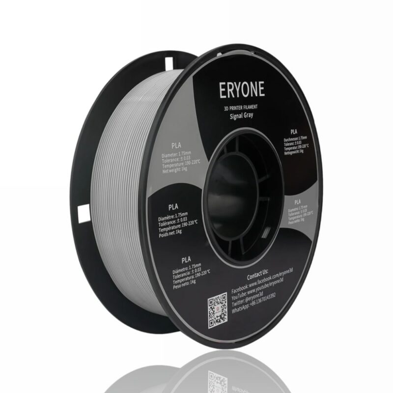 pla eryone standard signal grey evolt portugal espana impressao 3d