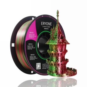 PLA Silk Dual-Color 1kg (Red & Green) – ERYONE