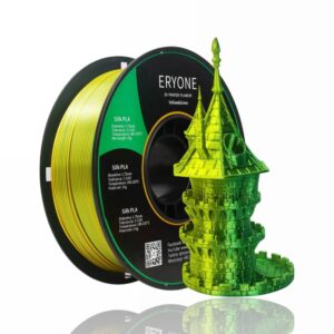 PLA Silk Dual-Color 1kg (Yellow & Green) – ERYONE