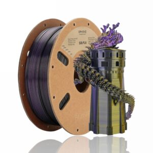 PLA Silk Tri-Color 1kg (Black + Gold + Purple) – ERYONE